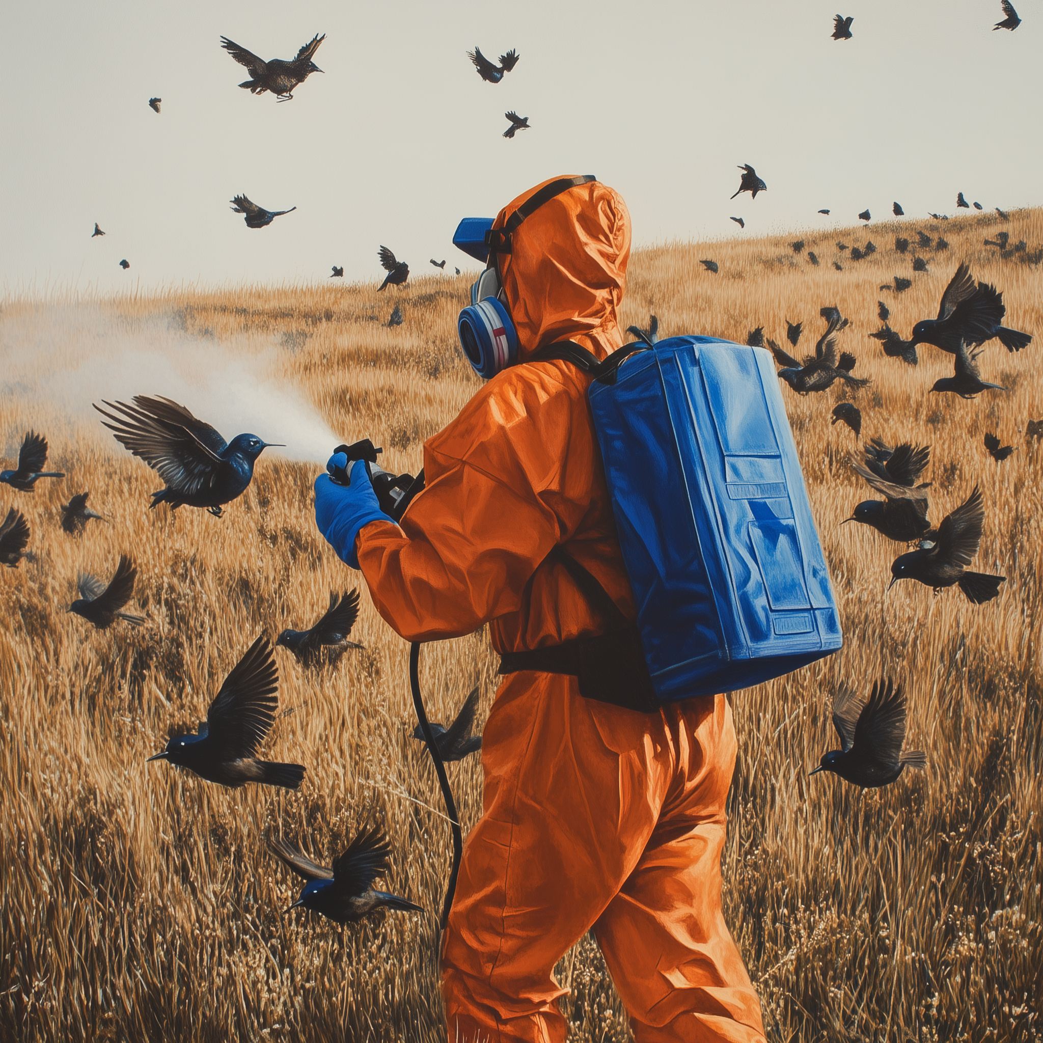 jiesong0_man_in_orange_and_blue_hazmat_suit_spraying_field_of_s_471c179c-d40e-43b7-8e2c-ae602c...png